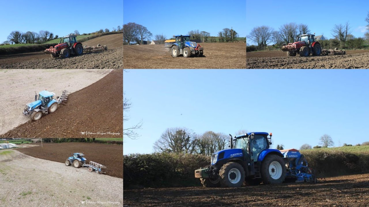 Martin bros  Ploughing , Rolling and Sowing  2021      4k odhran rodgers photography