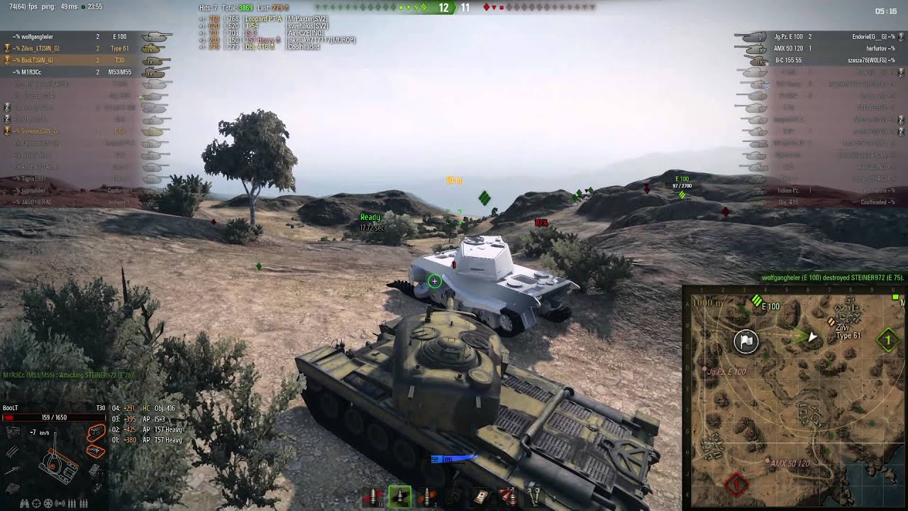 T30, El Halluf, Encounter [0.9.0]