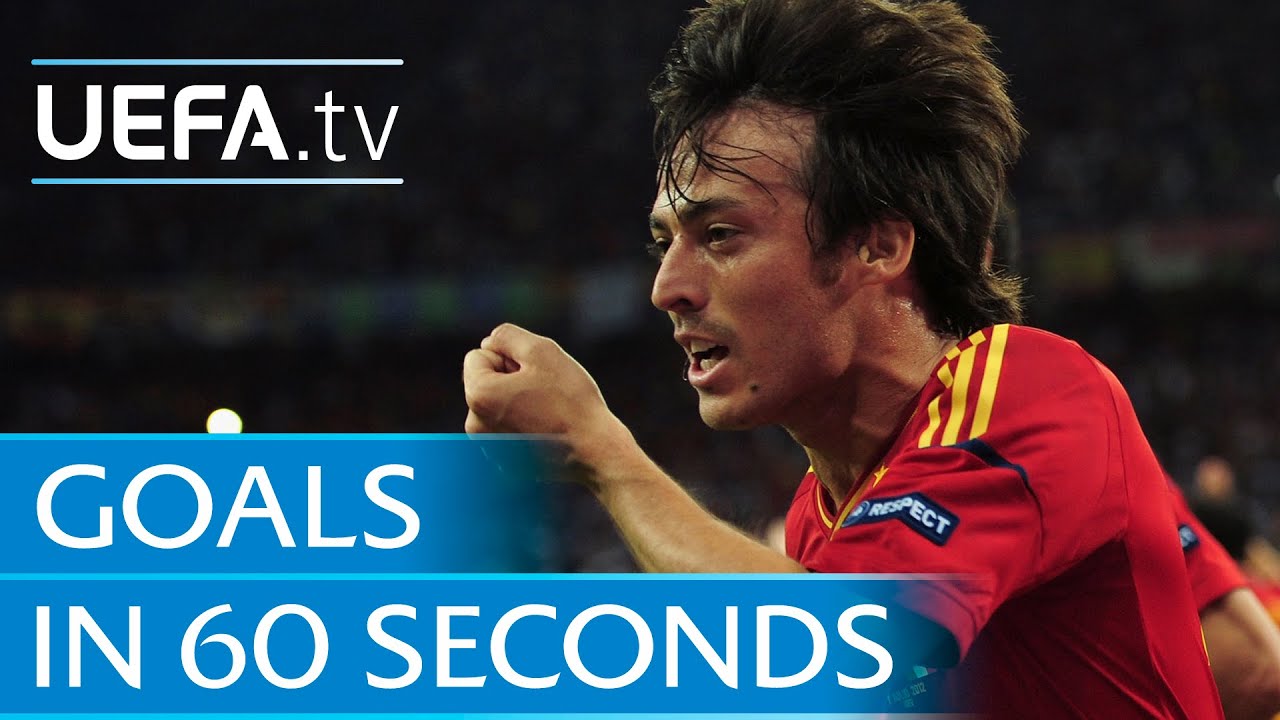 The UEFA European Championship final: Goals in 60 Seconds