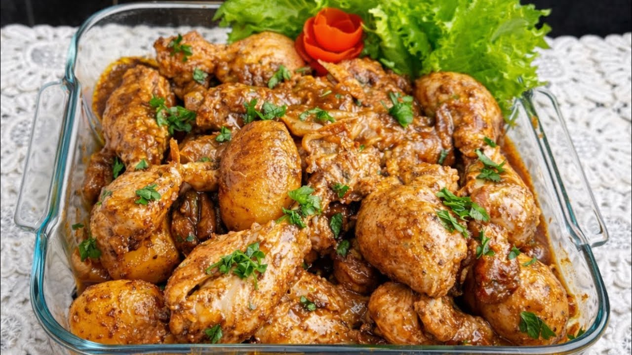 Ramadan Special Tray Bake Chicken | Easy One Pan Iftar Dinner Recipe