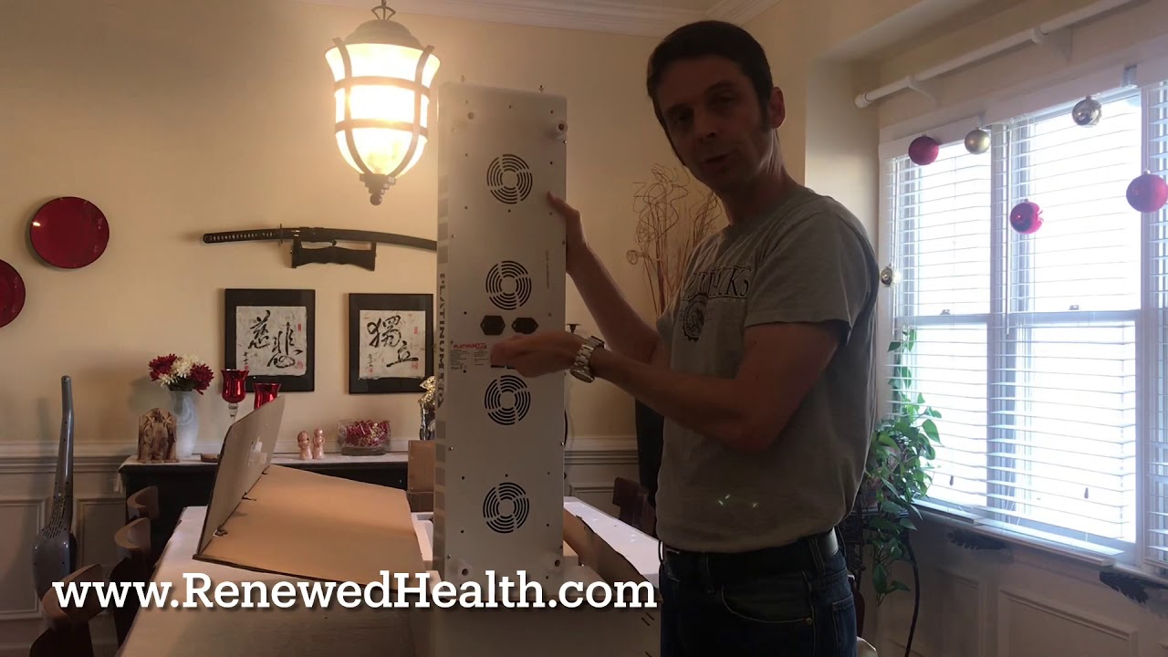 Platinum LED BioMax 600 Red Light Therapy Device and Unboxing