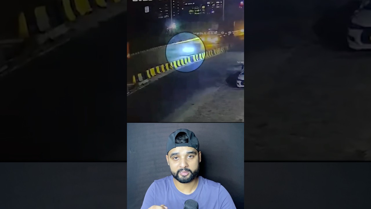Gurugram Thar Accident CCTV 😱#shorts