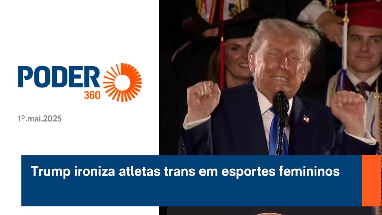 Trump ironiza atletas trans em esportes femininos