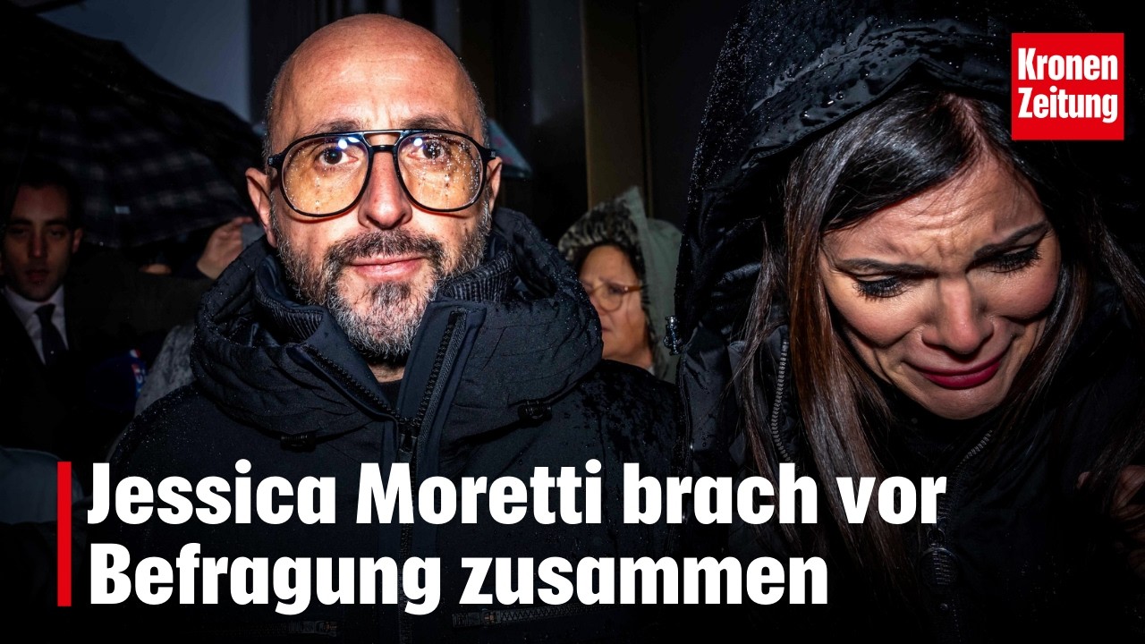 „Wurde handgreiflich“: Jessica Moretti brach vor Befragung zusammen | krone.tv NEWS