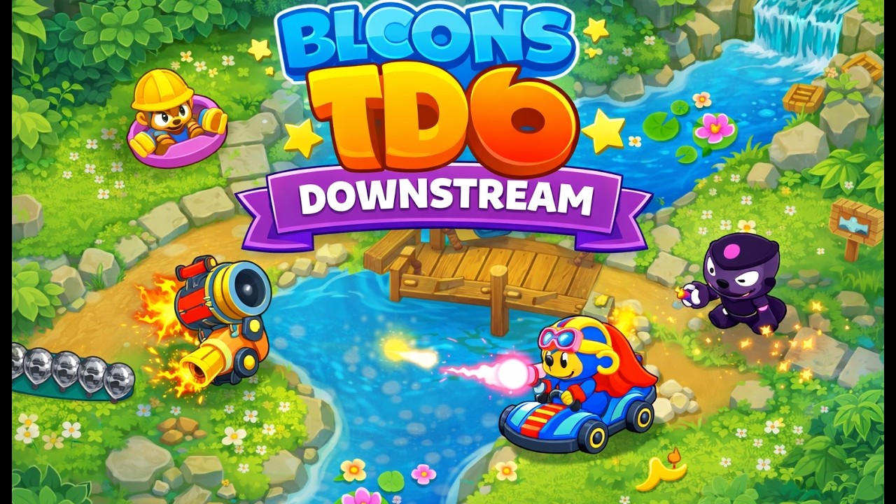 🌊 Downstream Is WAY Harder Than It Looks 😈 | IMPOSSIBLE BTD6 | Heaven of Games
