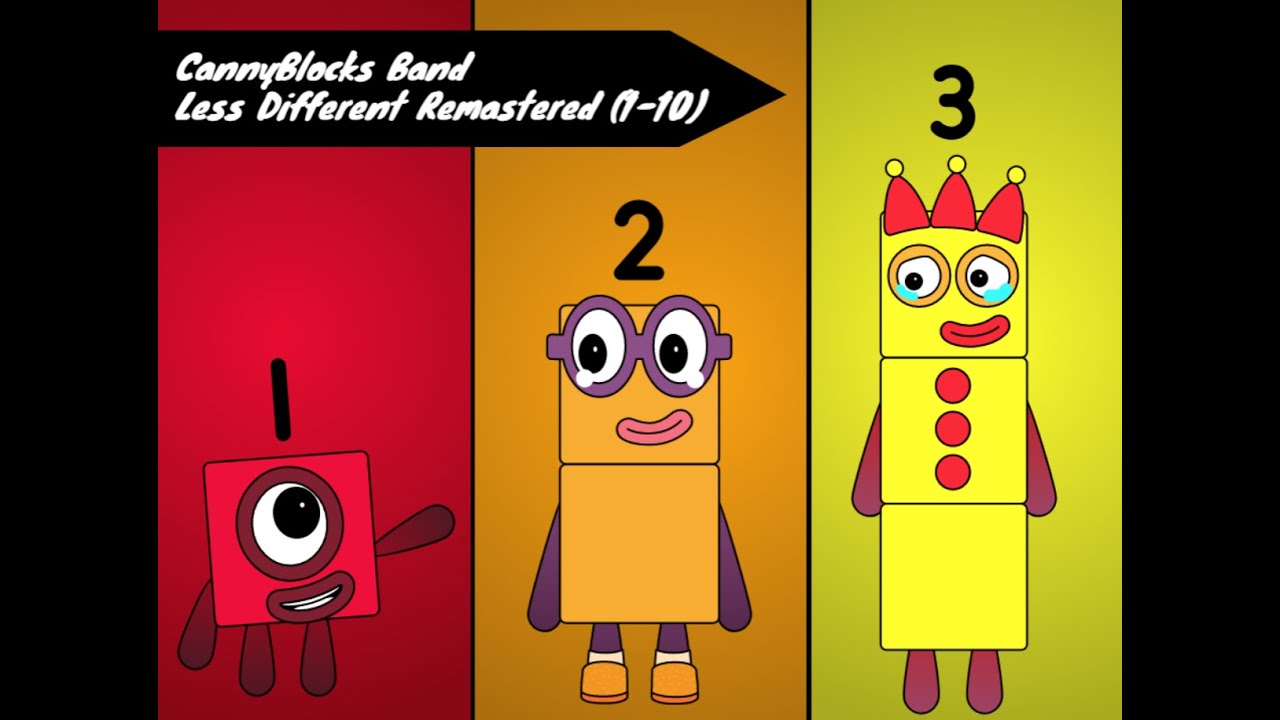 CannyBlocks Band Less Different Remastered (1-10)