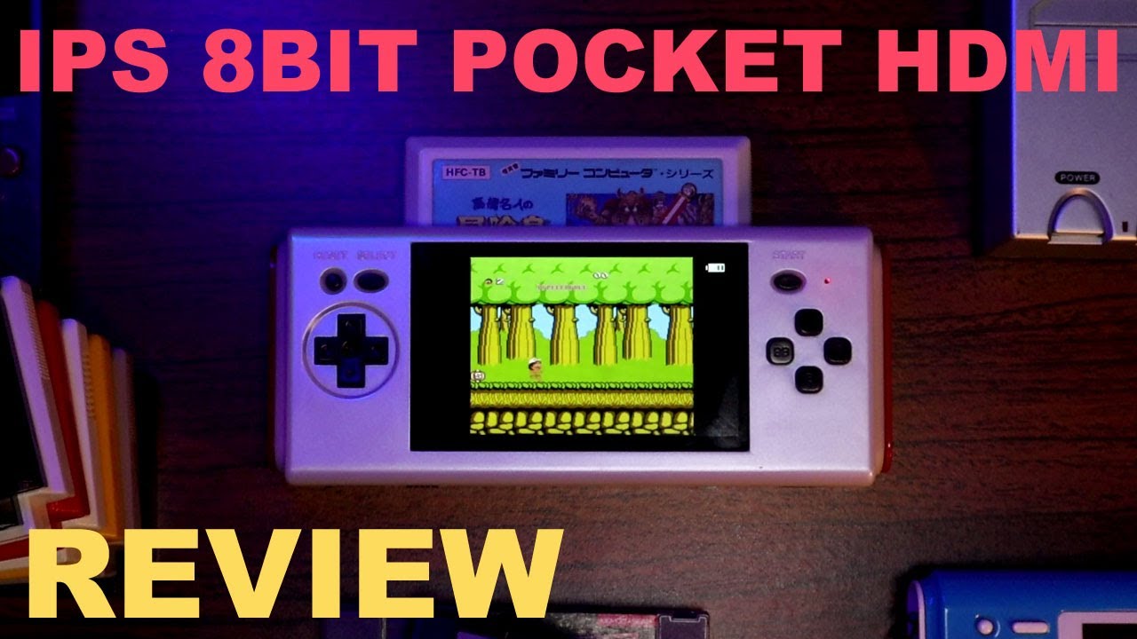 La IPS 8-BIT POCKET HDMI es una NINTENDO FAMICOM port&aacute;til cara pero bien lograda.