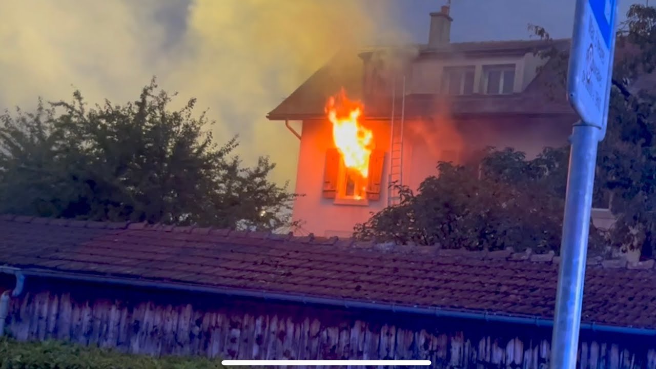 Pompiers Genève - Septembre / Octobre 2024 en images