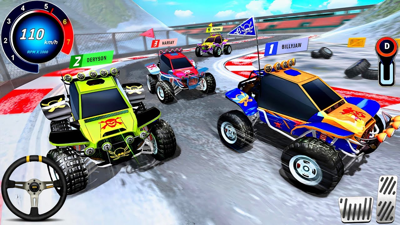 Crazy Offroad UTV Buggy Bike Racing - Mx vs ATV Legends Bike Stunt 3D : PC Gameplay #9