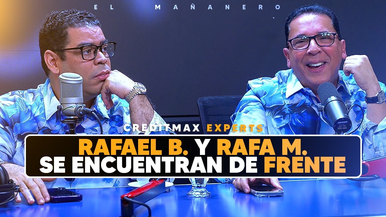 Rafael Bobadilla se la cobra a Rafael Matos en vivo