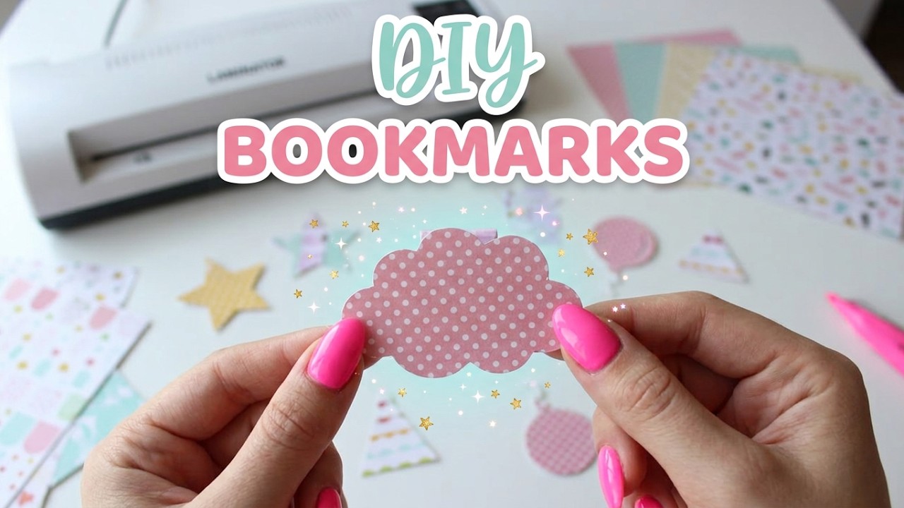 Magnetic Bookmarks DIY
