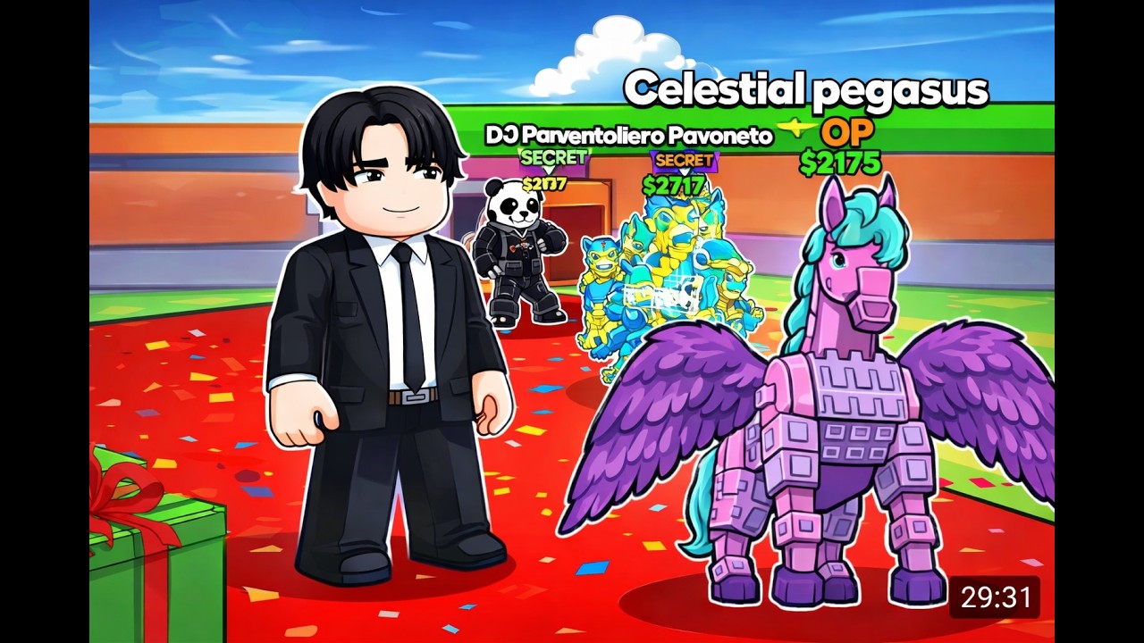 Can I get the CELESTIAL PEGASUS in Steal a Brainrot Roblox?