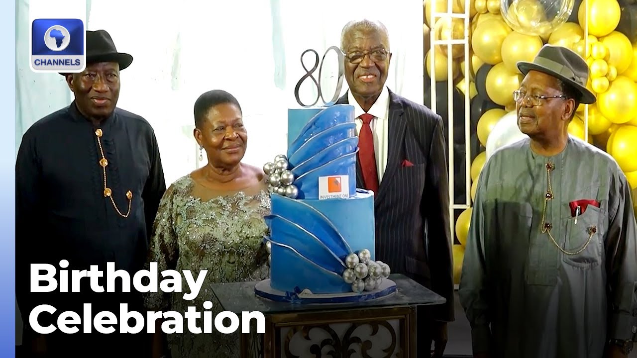 Egbert Imomoh Celebrates 80th Birthday With Family, Friends