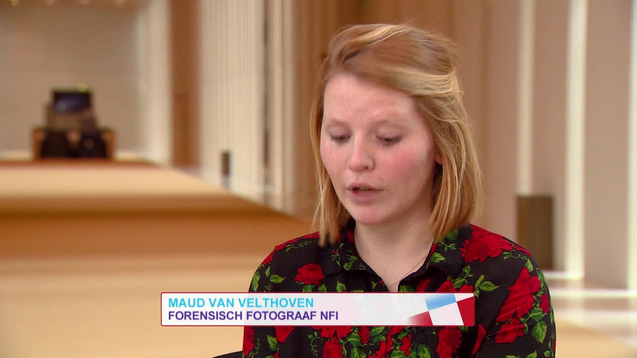 Maud van Velthoven uit Breda fotografeert lijken bij NFI
