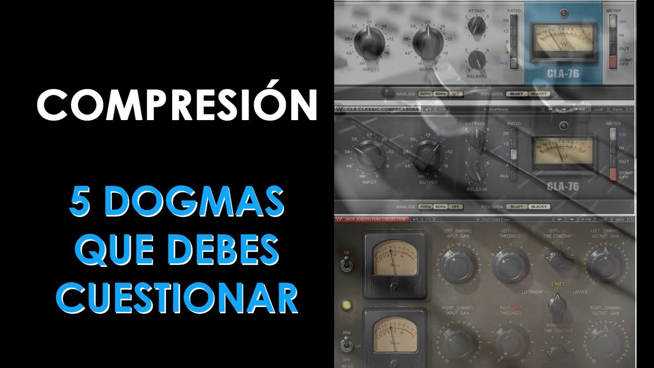 Compresi&oacute;n - 5 DOGMAS que debes CUESTIONAR - ProduceAudio.net