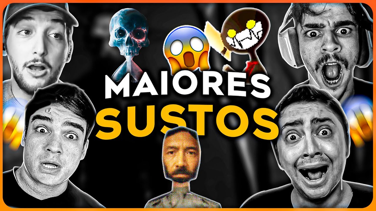 QUASE INFARTARAM AO VIVO! - MAIORES SUSTOS DOS STREAMERS