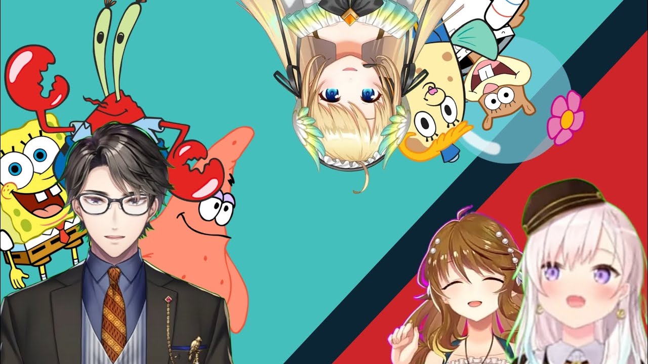 Voice Actor Spongebob Generasi terbaru [ Iofi x Zea x Cia x Pak Taka ]