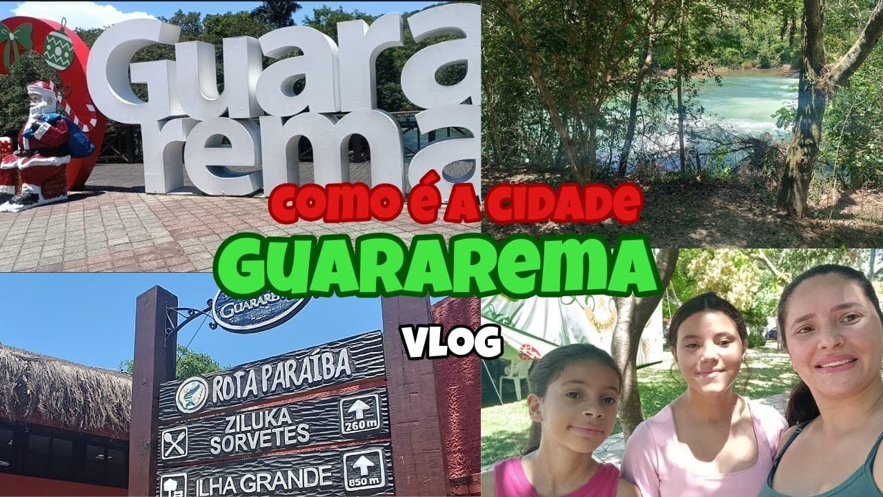 Fui com as meninas à cidade de Guararema de trem, vlog, mãe solo. 