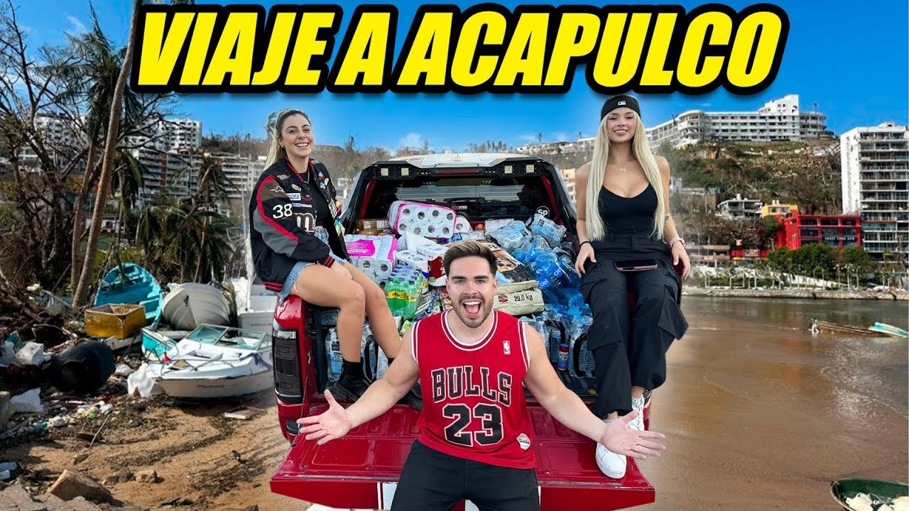 VAMOS A ACAPULCO A AYUDAR TRAS EL HURACAN OTIS 🙏🏻