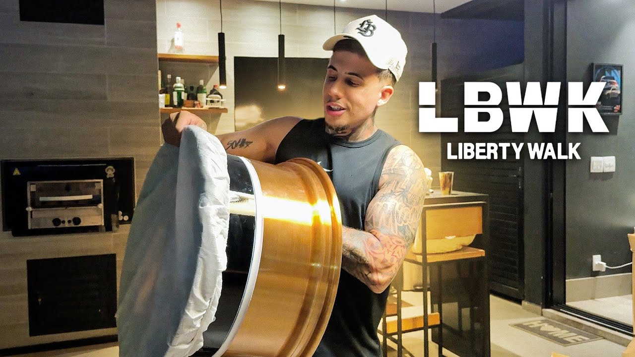 CHEGARAM AS RODAS DO NOVO PROJETO LIBERTY WALK 🥵 