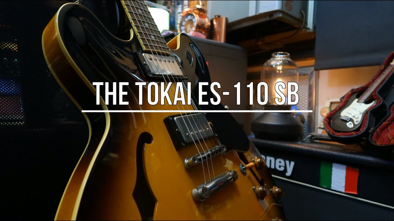 The Tokai ES 110 SB. What a great guitar!!