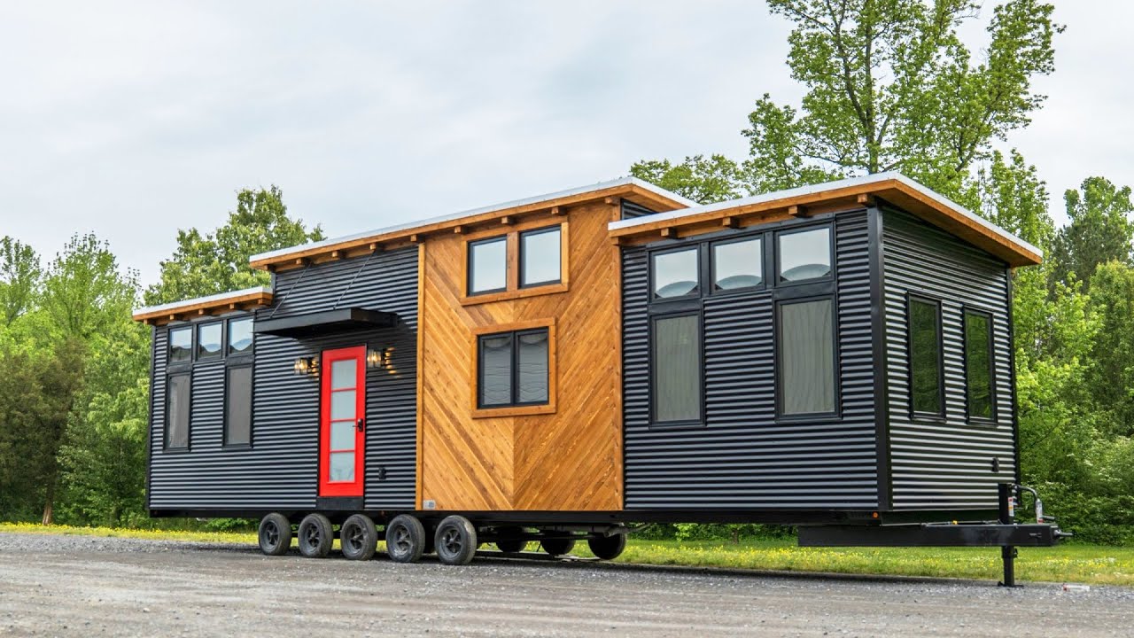 The most beautiful house I have ever seen. The Big Sky model design by TIMBERCRAFT TINY HOMES