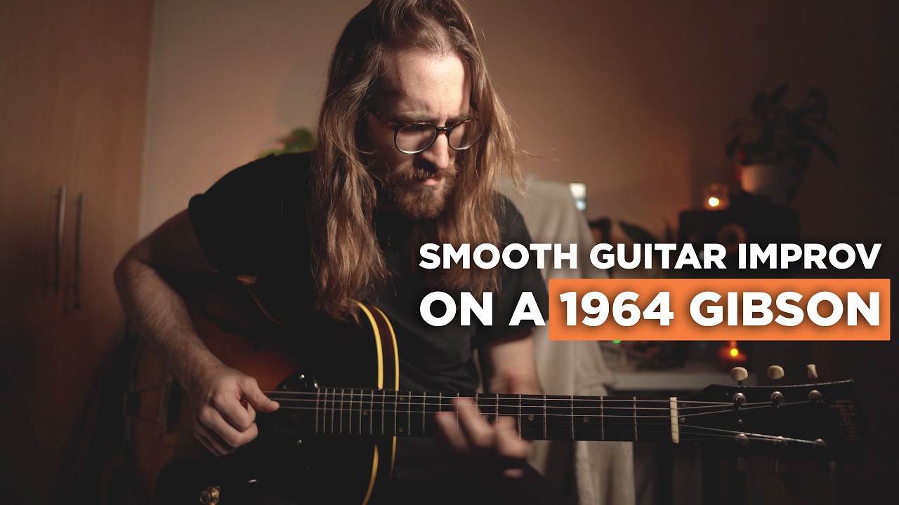 Jazz or Blues? | Ab Dorian Jam with my 1964 Gibson ES-120T