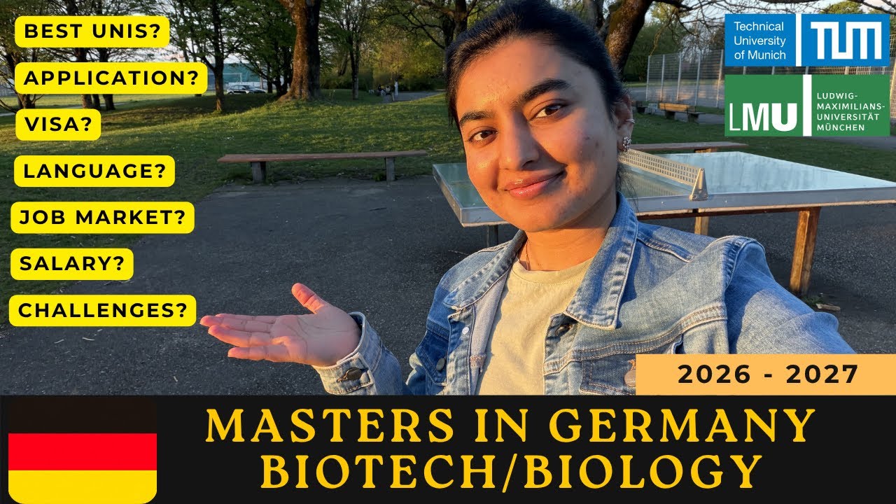 Master&rsquo;s in Biotechnology in Germany | Fees, Top Universities, Jobs, Salary and more! | 2026