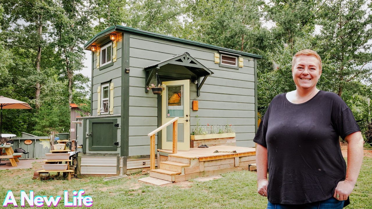 She Quit Her Job & Now Lives in a Tiny Home For Under $300/Month
