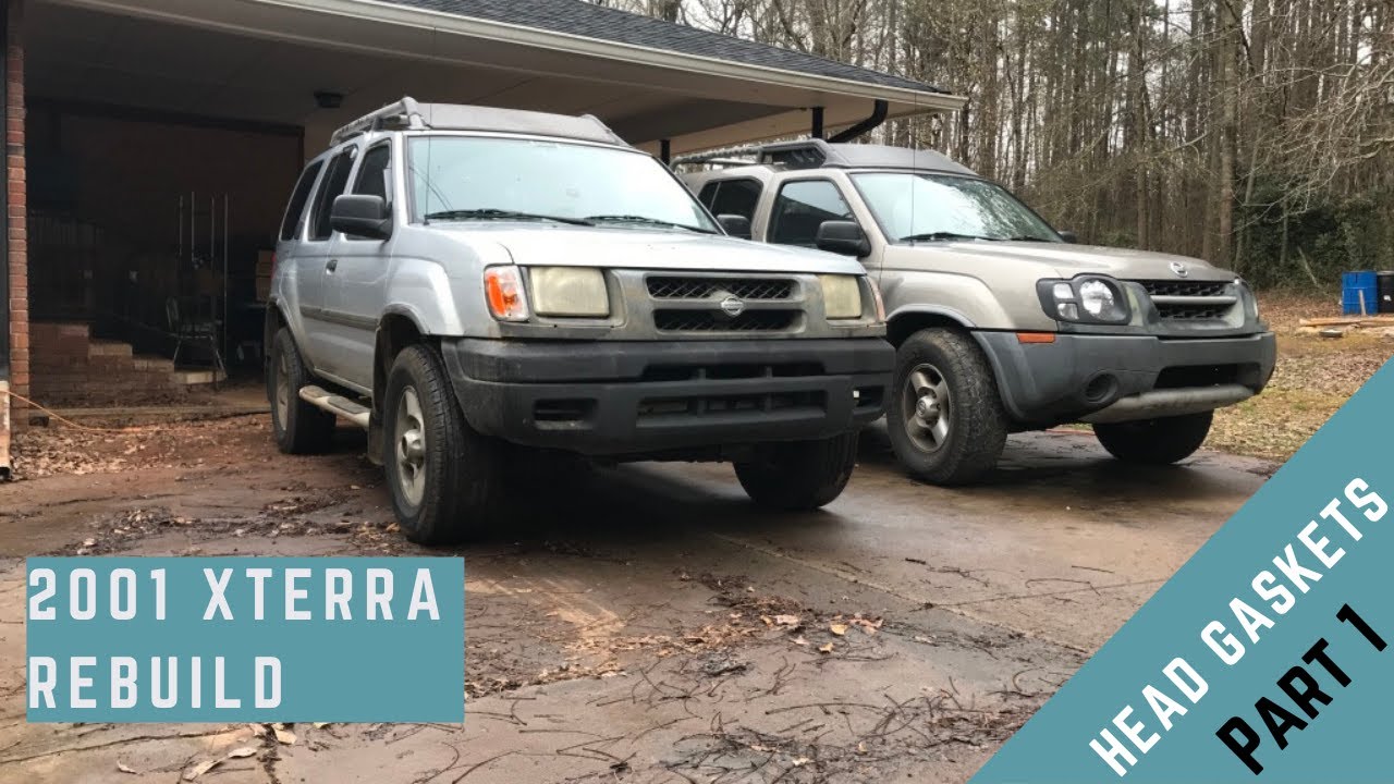 Ремонт прокладки головки блока цилиндров Nissan Xterra 3.3L VG33E