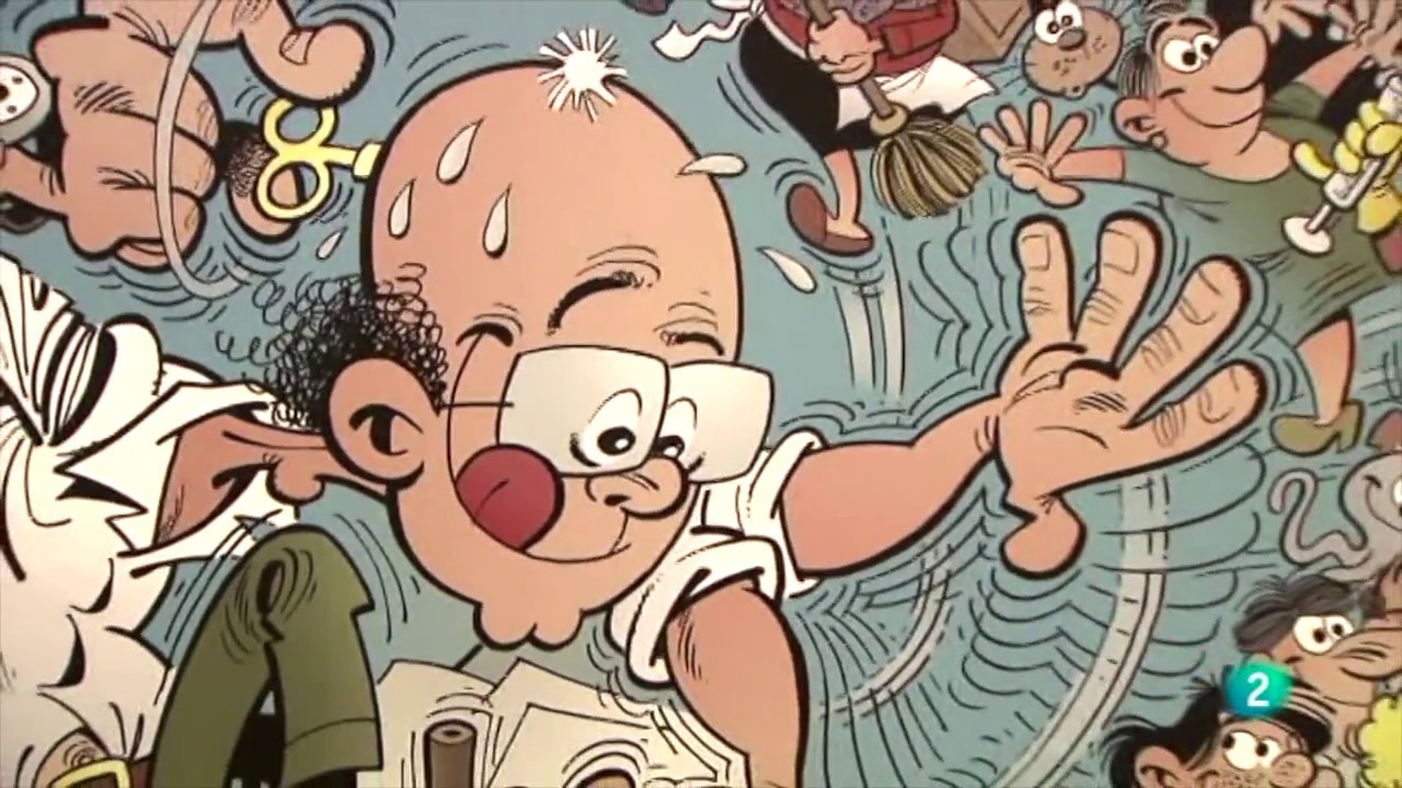 Diseño gráfico de la Expo Francisco Ibáñez. CBA Madrid