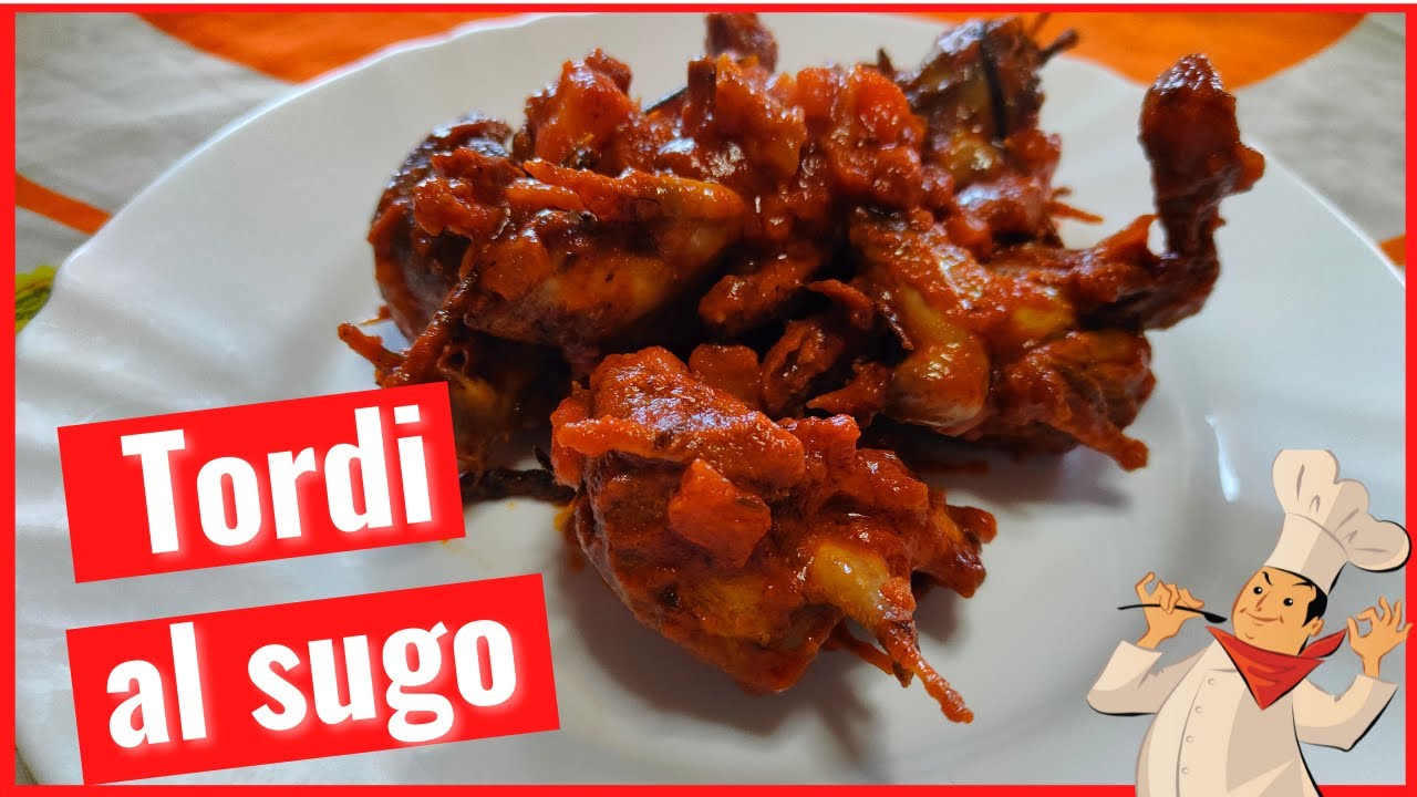 Tordi al sugo | Come cucinare facilmente i tordi