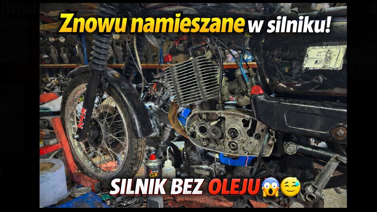By Rozbieramy sprzęgło MZ ETZ125 #tajnymagazynddr