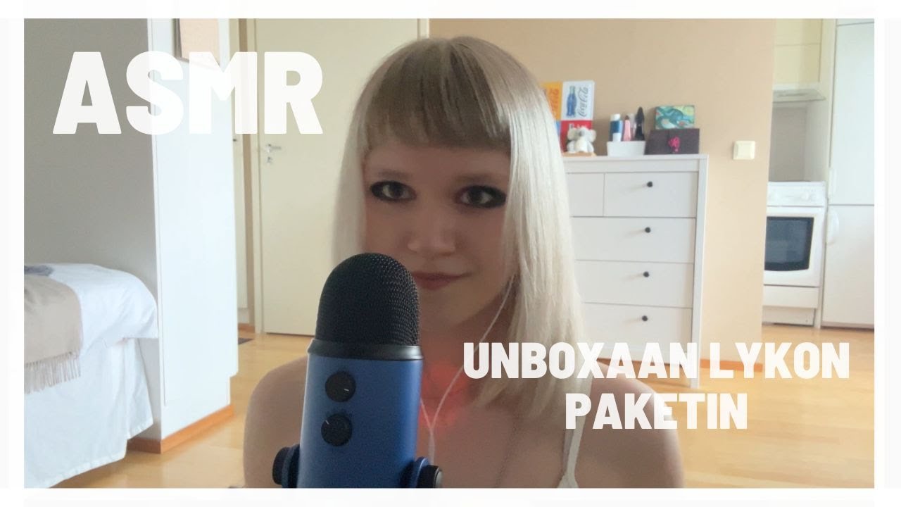 ASMR SUOMI | Lykon paketin unboxausta ja höpöttelyä 💄