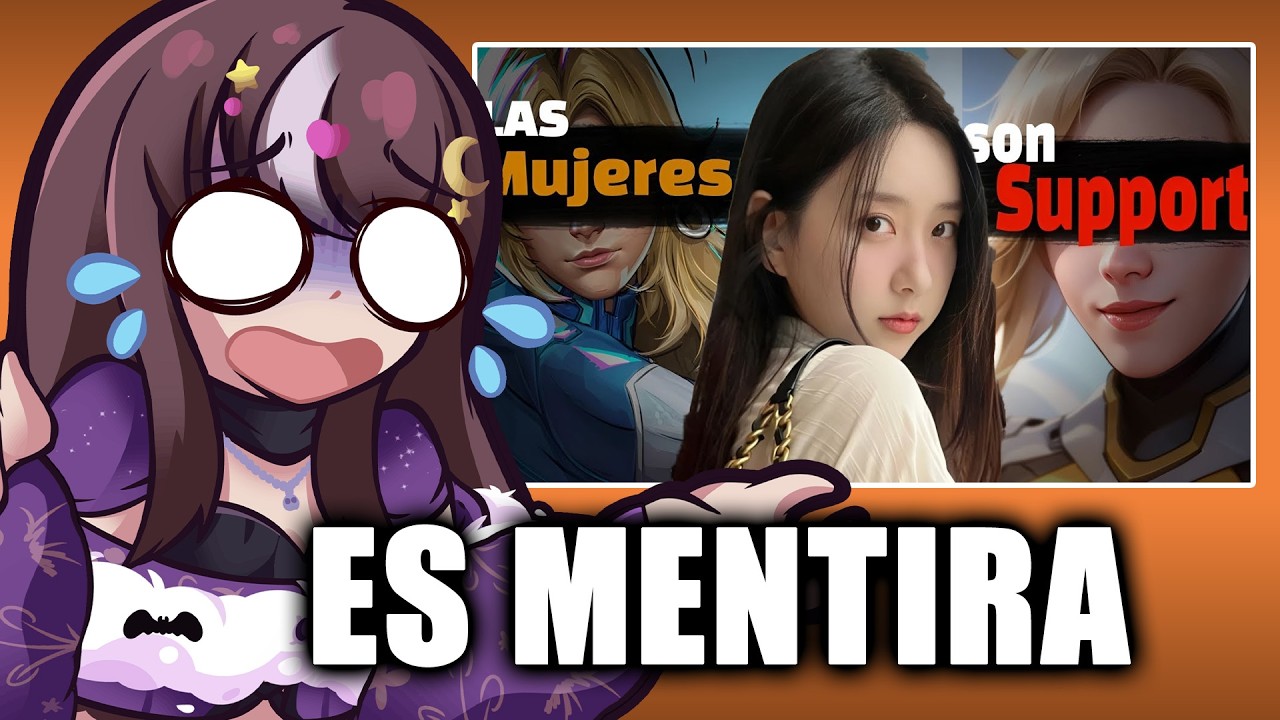VTUBER REACCIONA a ¿Por qué las CHICAS solo juegan este ROL?