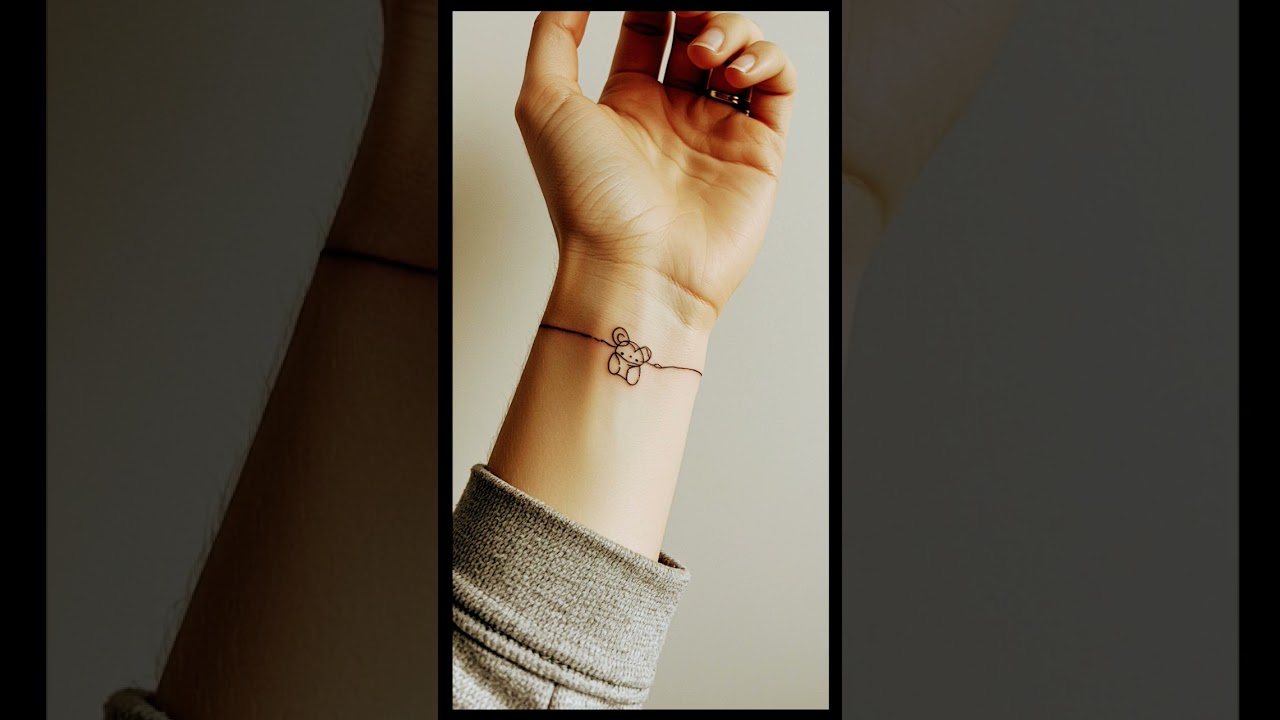 Simple Tattoo Ideas For Wrist #tattoo #tattooideas #wristtattoos #tattoodesigns