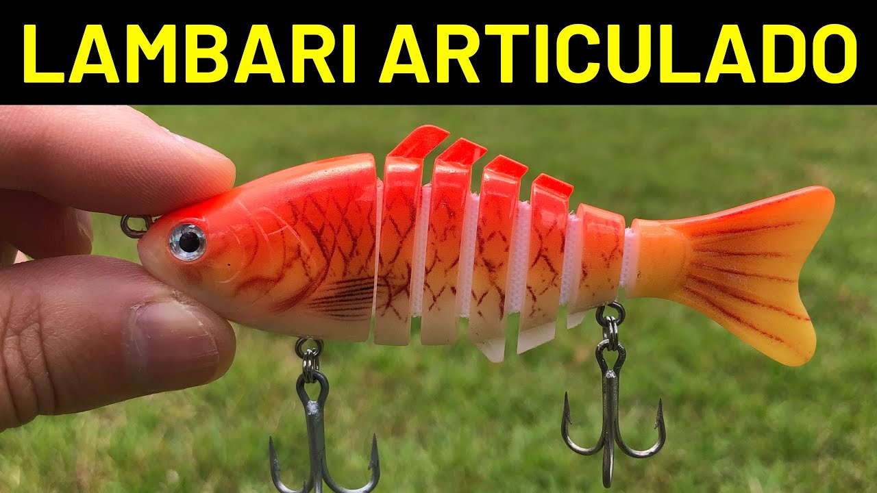 Como usar o lambari articulado na sua pescaria #pesca