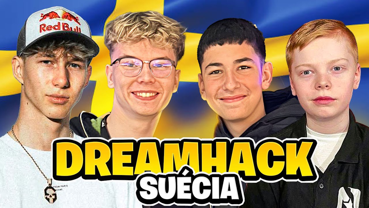 Fui à DREAMHACK na Suécia conhecer os MEUS ÍDOLOS! (com MrSavage, Vico e MoneyMaker)
