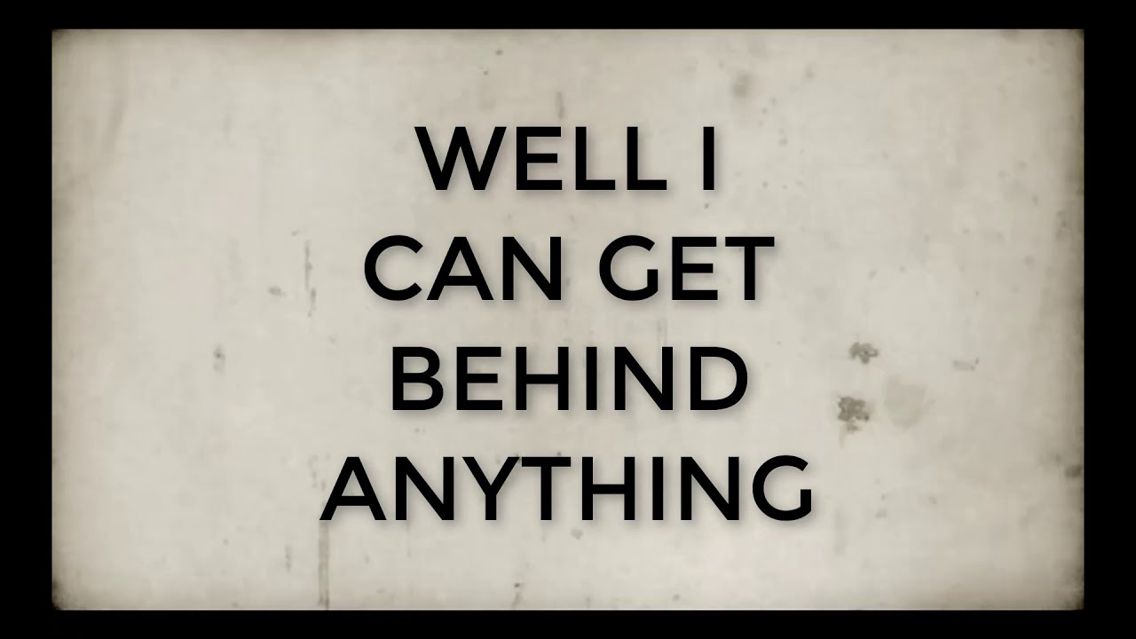 The Tragically Hip- Blow At High Dough (Lyrics Video)
