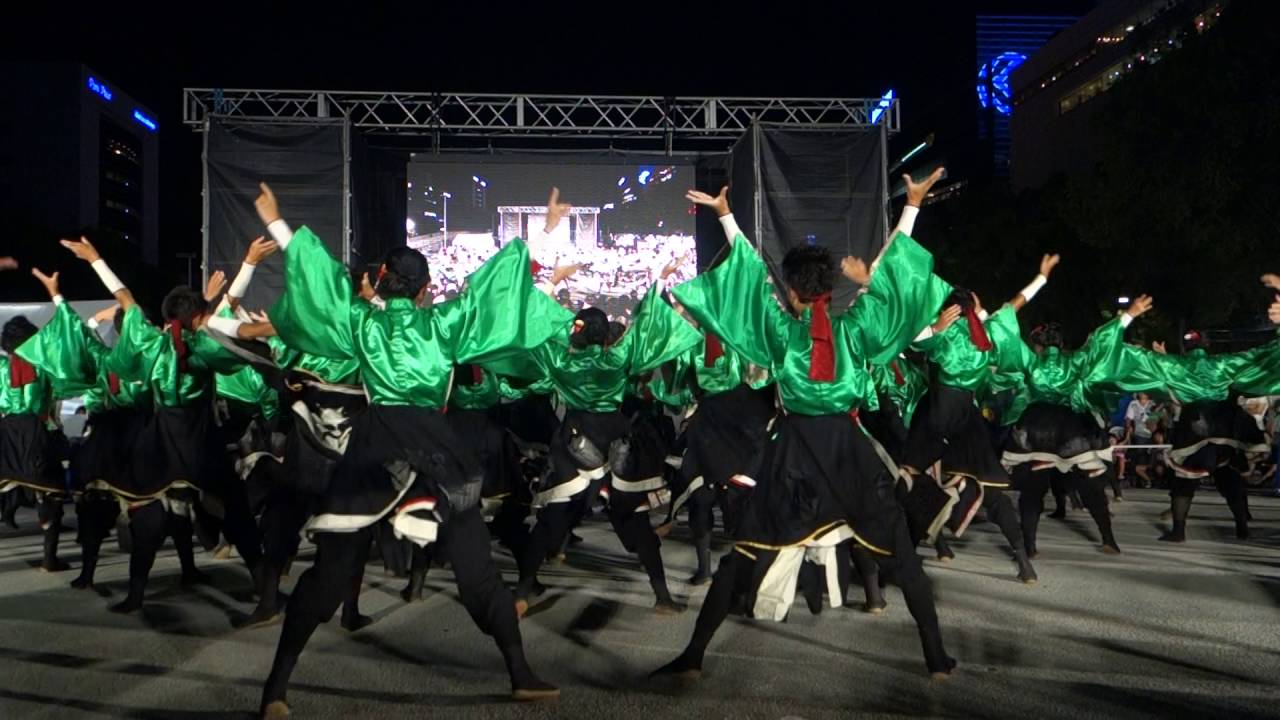 どまつり前夜祭2016 信州大学YOSAKOI祭りサークル和っしょい