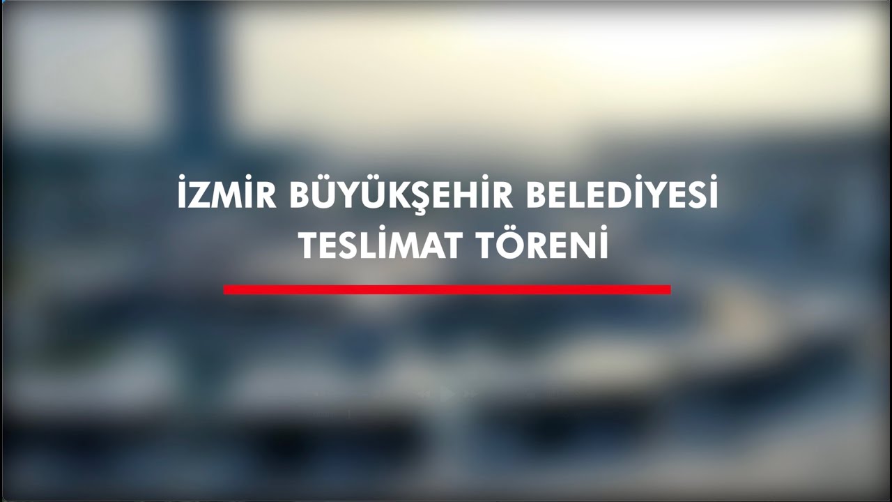 Anadolu Isuzu İzmir Büyükşehir Belediyesi ESHOT Genel Müdürlüğü'ne Araç Teslimatı Gerçekleştirdi