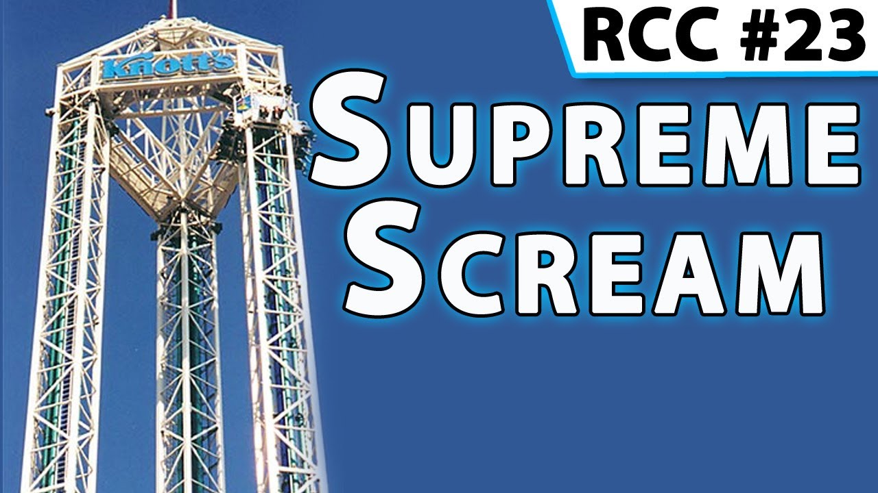Supreme Scream Turbo Drop @ Knott's Berry Farm