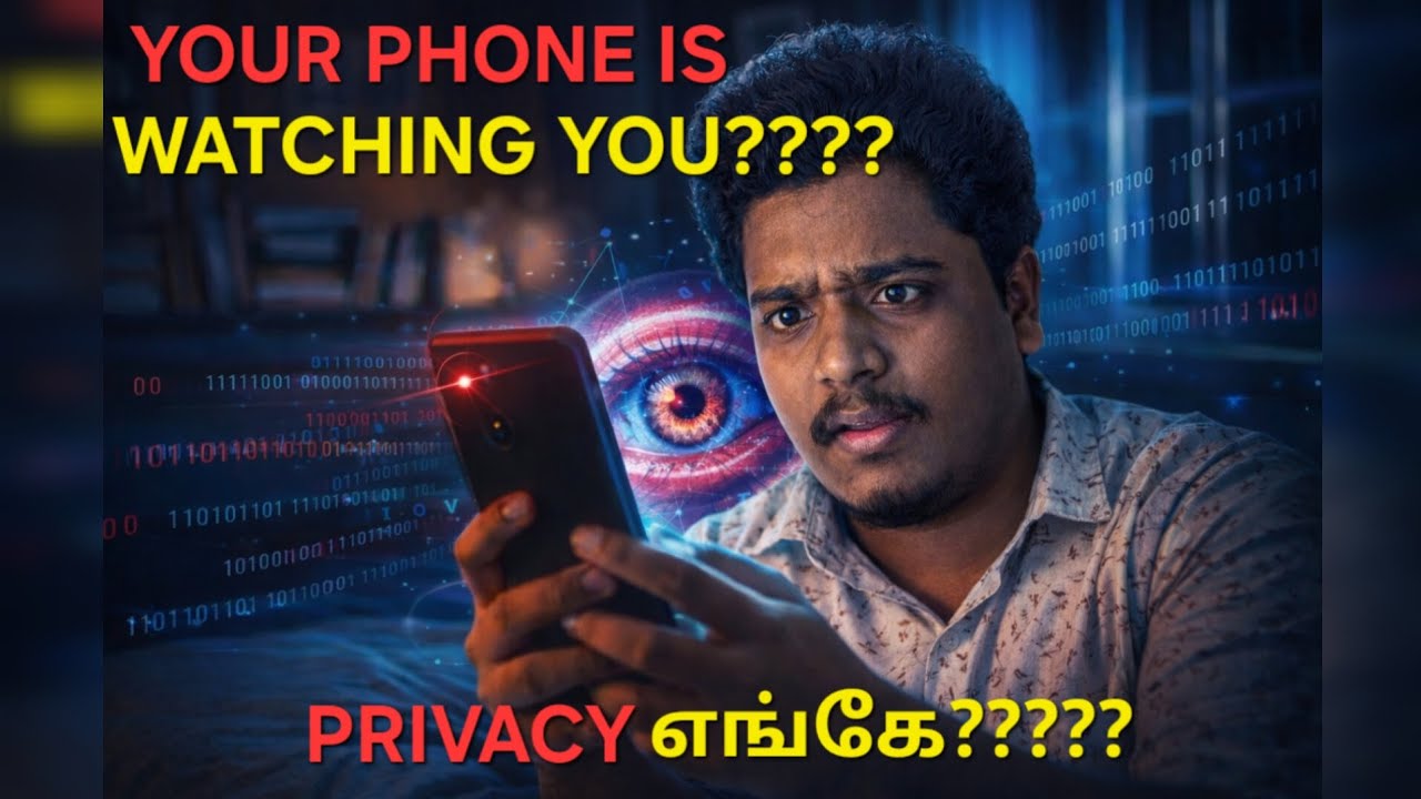 நம்ம Phone நம்மை Spy பண்ணுதா? The Shocking Truth!