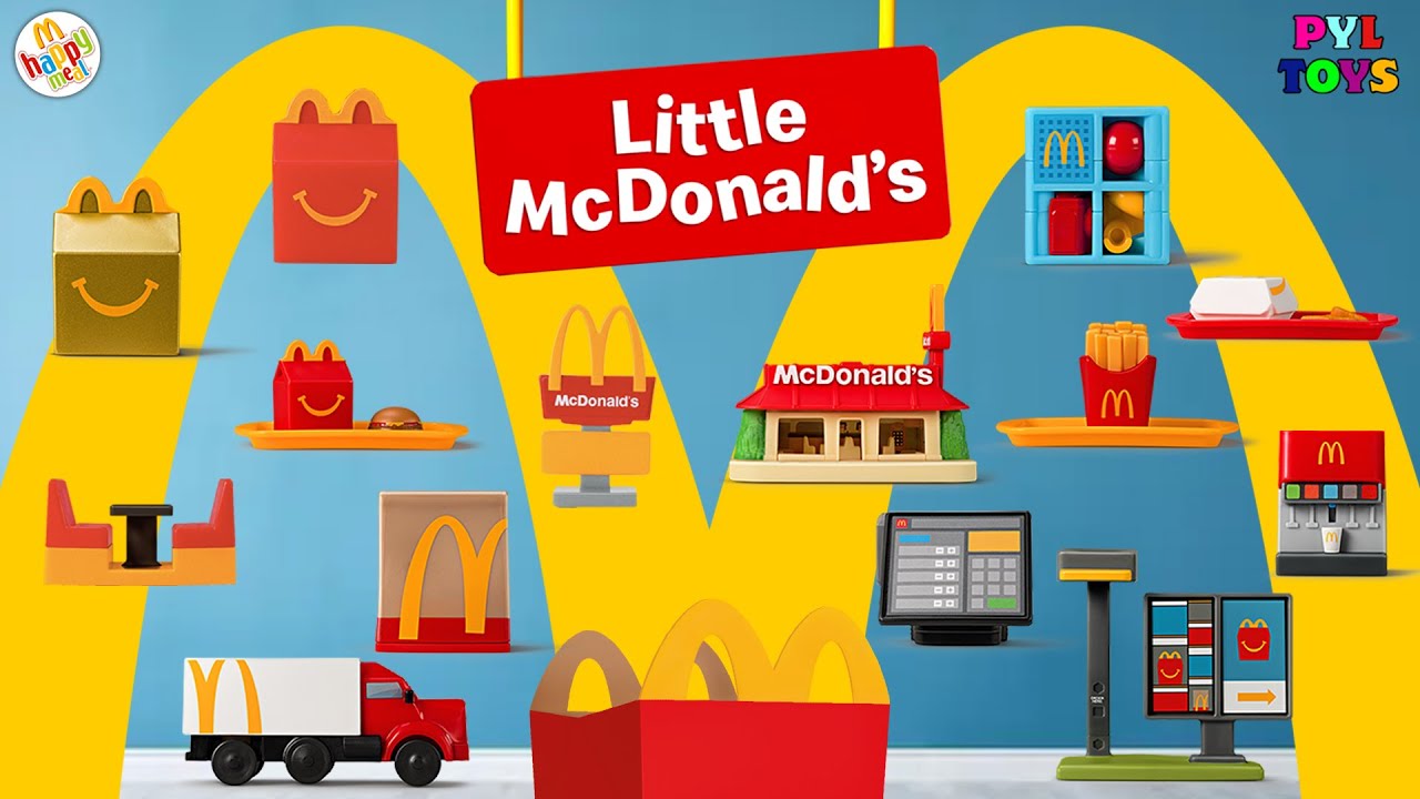 Little McDonalds llegó a la Cajita Feliz | Colección Completa