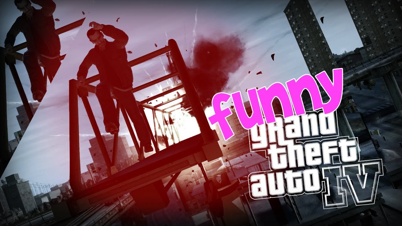 FUNNY MOMENTS - Grand Theft Auto 4 - TBoGT w/ Tivolt