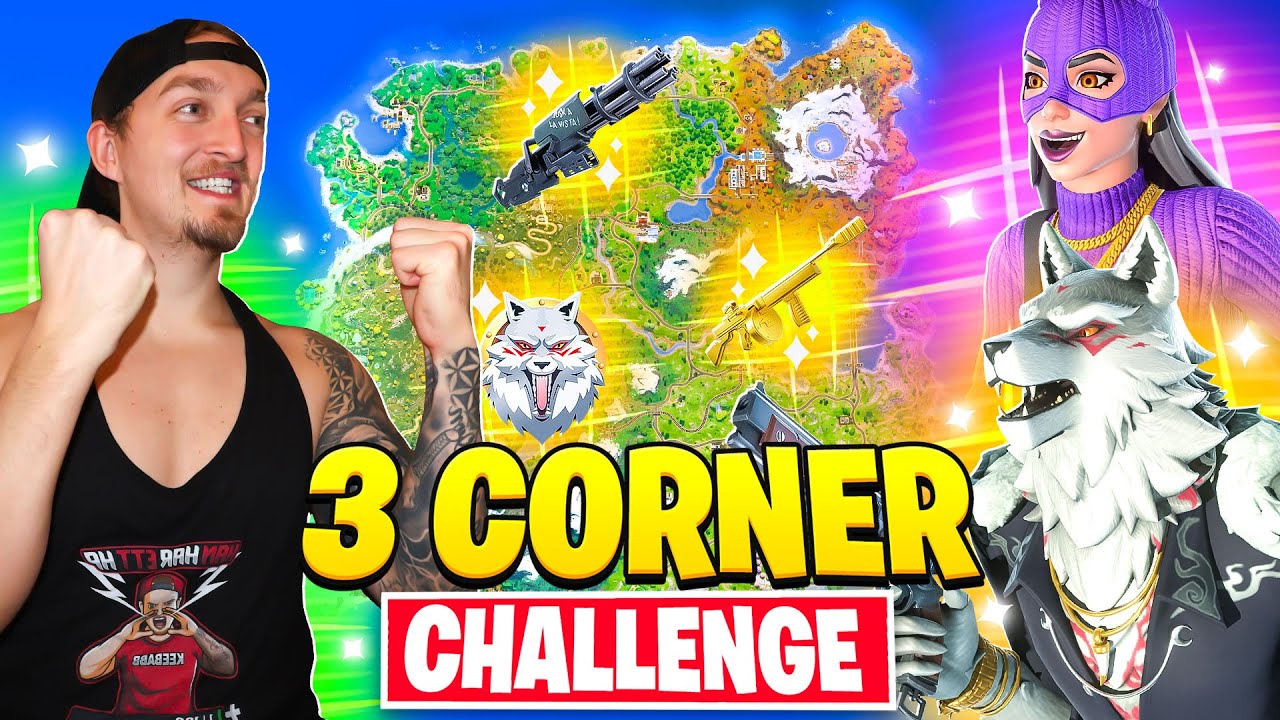 3 CORNER CHALLENGE I FORTNITE SEASON 2