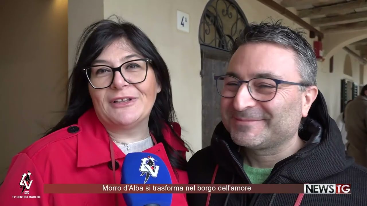 Morro d'Alba si trasforma nel borgo dell'amore