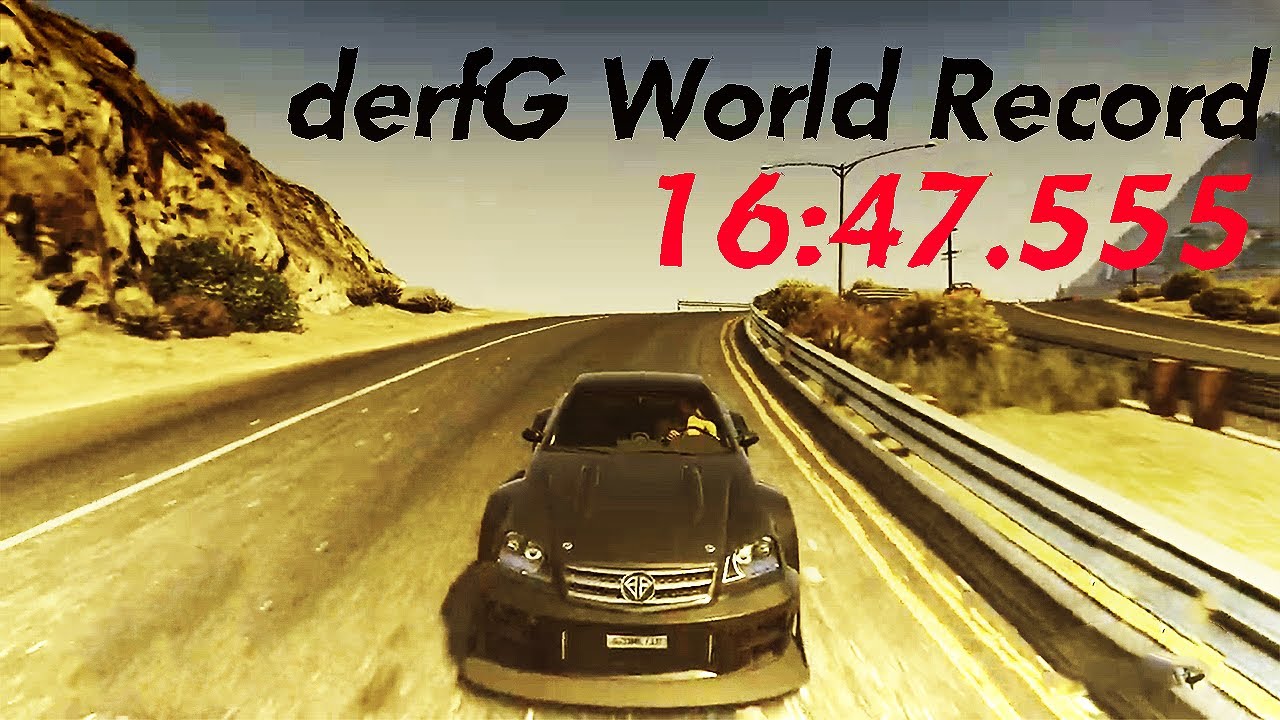 GTA 5 derfG World Record | 16:47.555