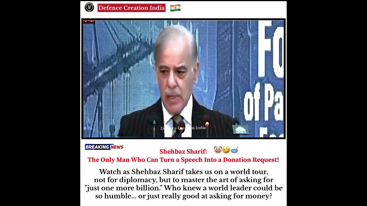 The IMF’s VIP Guest: Shehbaz Sharif’s Global Fundraising Tour! 🤡🤣 