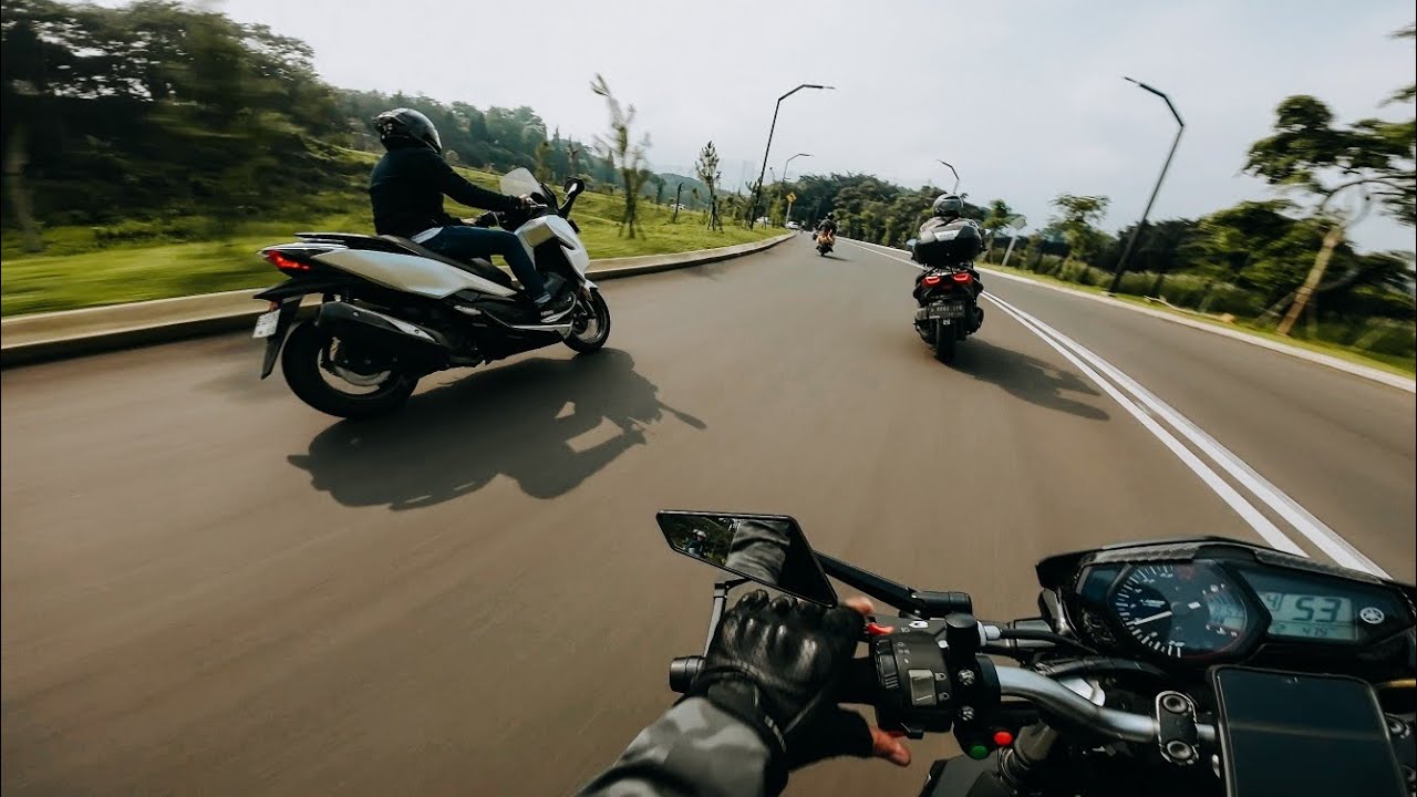 Mini touring dan Morning Ride Jakarta - Puncak Part 1 | MT25 Forza Xmax